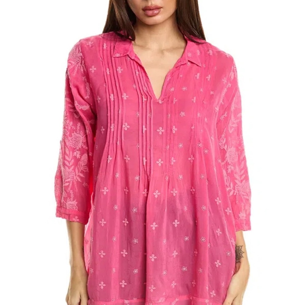Johnny Was Marti Vera Tunic Top